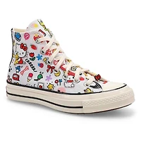 Baskets hautes CHUCK 70 HELLO KITTY, blanc/rose/ve