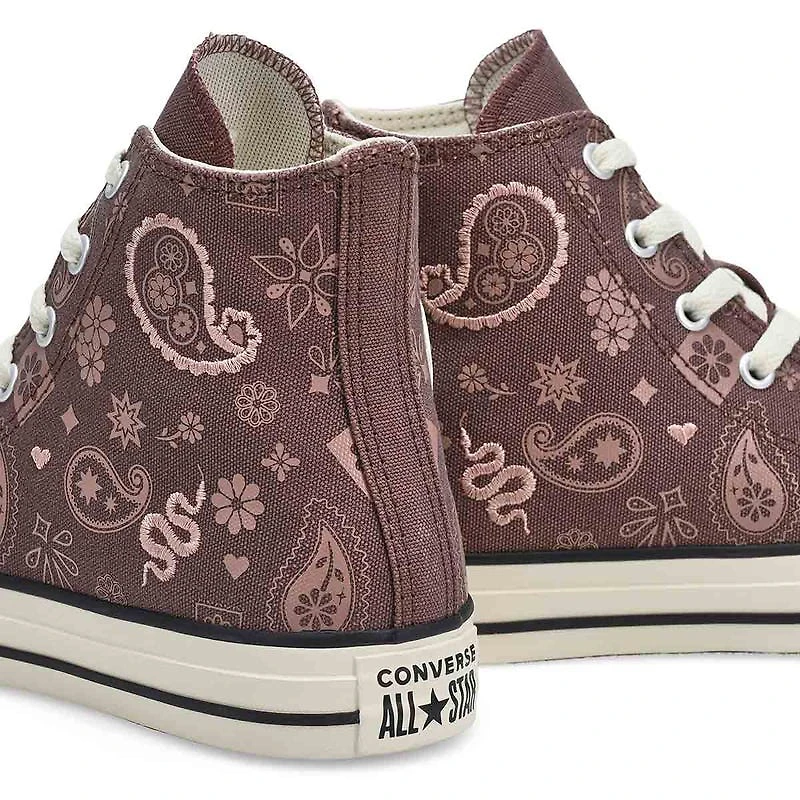 Girls' Chuck Taylor All Star Paisley Hi Top Sneak