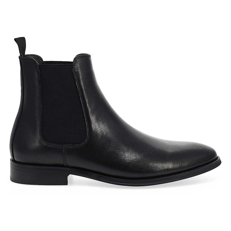 Men's  Aldair Leather Chelsea Boot - Black