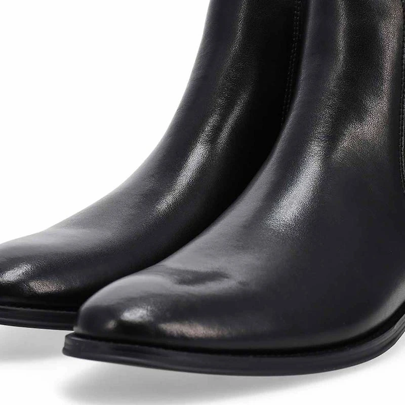 Men's  Aldair Leather Chelsea Boot - Black