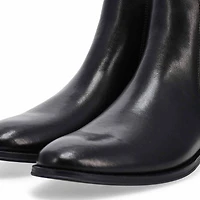 Men's  Aldair Leather Chelsea Boot - Black