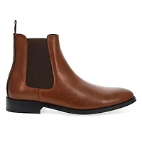 Botte Chelsea en cuir ALDAIR, noir, hommes