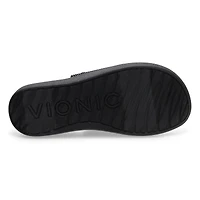 Women's  Aqua Casual Thong Sandal - Black