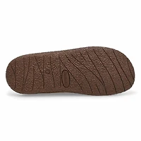 Women's Arctic Open Back Slipper - Chocolate