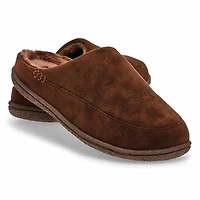 Women's Arctic Open Back Slipper - Chocolate