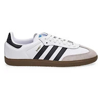 Baskets  lacets SAMBA OG, blanc/noir/rsine, homm