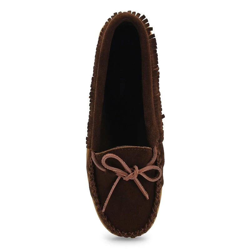 Women's Bali Fringe Suede Ballerina SoftMocs - Roo