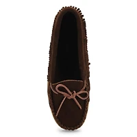 Women's Bali Fringe Suede Ballerina SoftMocs - Roo