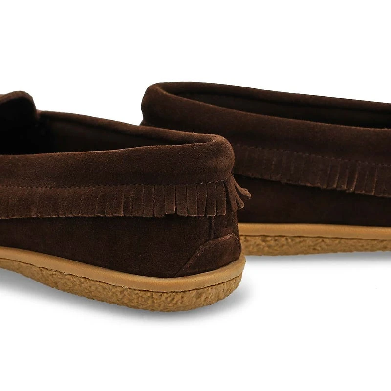 Women's Bali Fringe Suede Ballerina SoftMocs - Roo