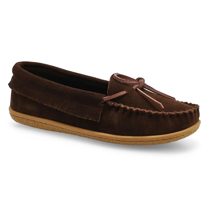 Women's Bali Fringe Suede Ballerina SoftMocs - Roo