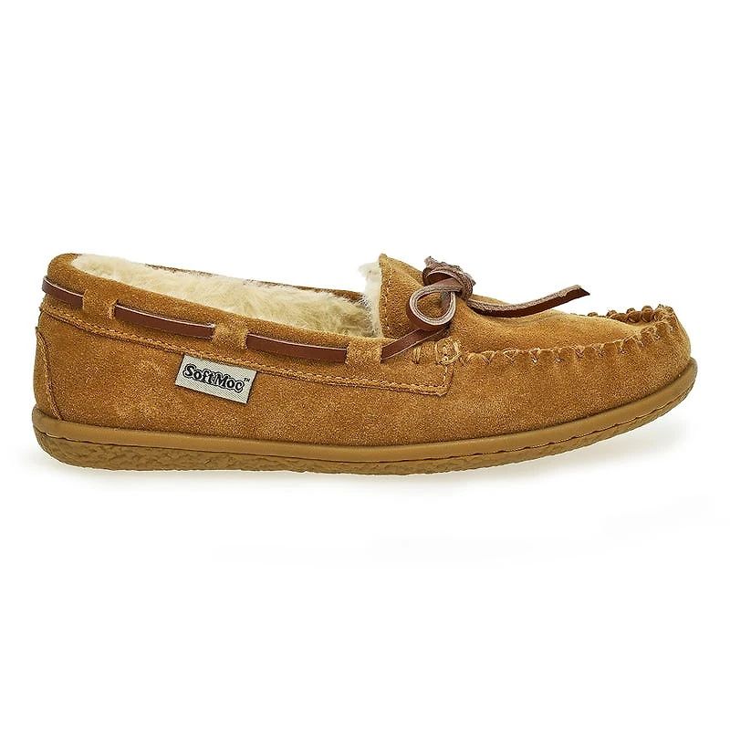SoftMocs-ballerine BALI JR, noir, filles