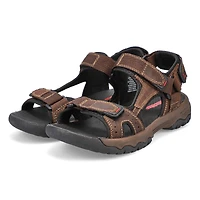 Sandale à brides autoagrippantes BARNEY, noir, hom