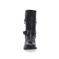 Women's  Basim Leather Ankle Boot - Black
