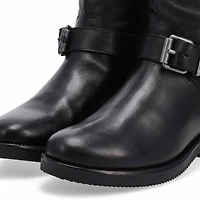 Women's  Basim Leather Ankle Boot - Black