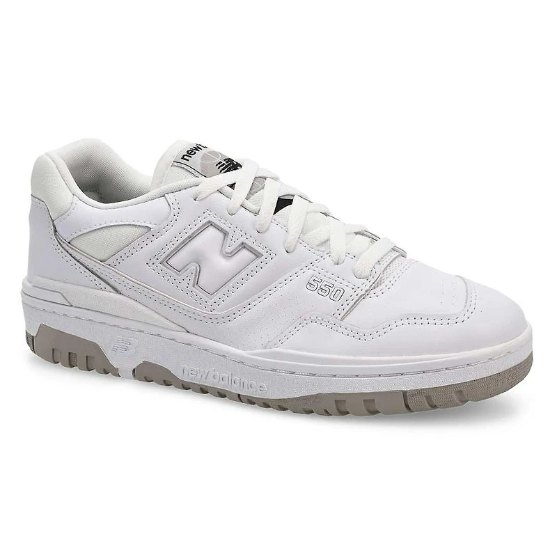 Baskets  lacets 550, blanc, hommes