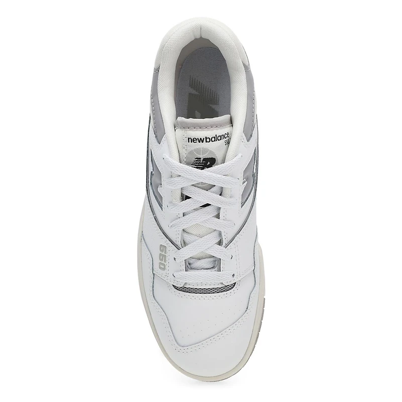 Women's 550 Lace Up Sneaker - White/Slate Grey