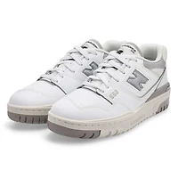 Baskets  lacets 550, blanc/nuage de pluie, femmes