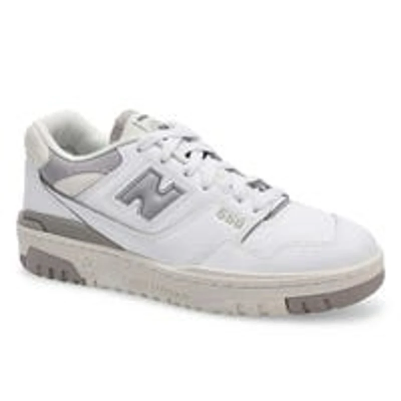Baskets  lacets 550, blanc/nuage de pluie, femmes