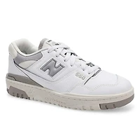 Baskets  lacets 550, blanc/nuage de pluie, femmes
