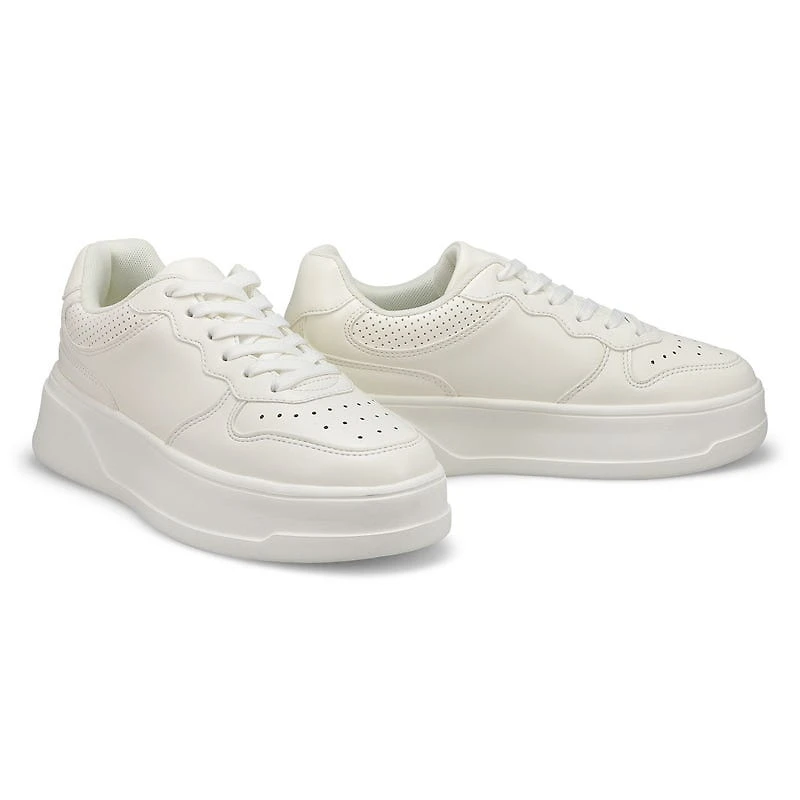 Baskets  lacets BECKET, blanc, femmes