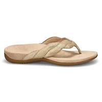 Women's Bella Braid Thong Sandal - Gold
