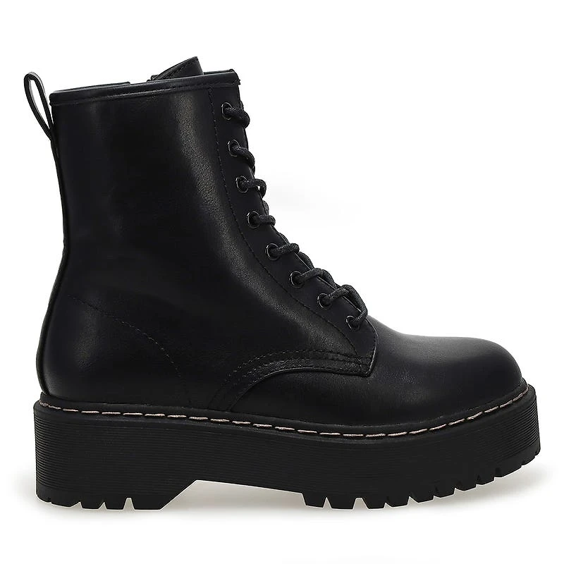 Women's Bolero Combat Boot - Black
