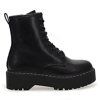 Women's Bolero Combat Boot - Black