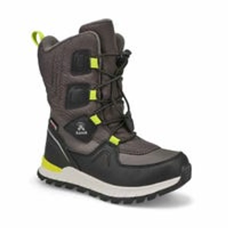 Botte d'hiver impermable BOUNCER 2, noir, enfants