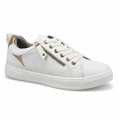 Women's Brooke Lace Up Fashion Sneaker - White