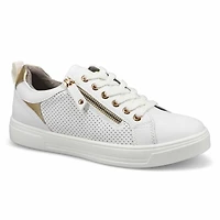 Women's Brooke Lace Up Fashion Sneaker - White