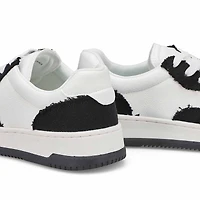 Women's Brynlee Lace Up Sneaker - White/Black