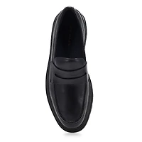 Men's Vestry Grand Lug Sole Penny Loafer - Black