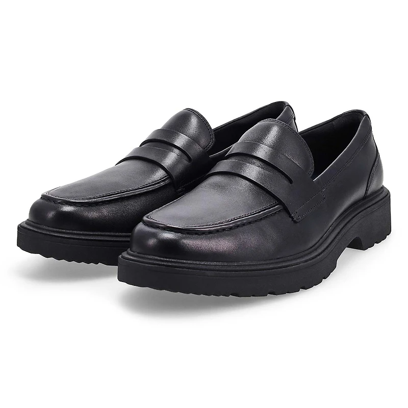 Men's Vestry Grand Lug Sole Penny Loafer - Black