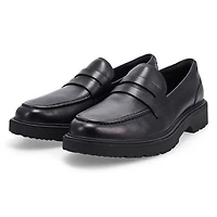 Men's Vestry Grand Lug Sole Penny Loafer - Black