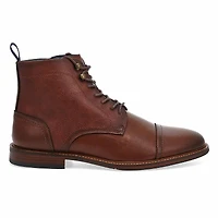 Botte dcontracte en cuir  lacets CAPTAIN, noir,
