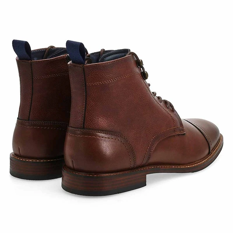 Botte dcontracte en cuir  lacets CAPTAIN, noir,