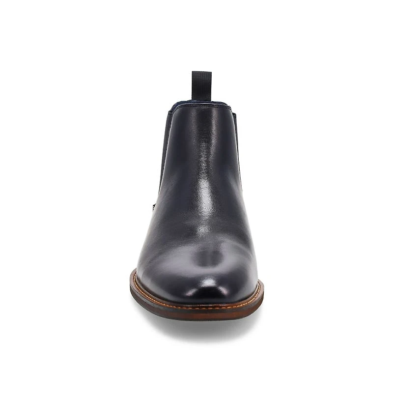 Men's Carmine Leather Chelsea Boot - Black