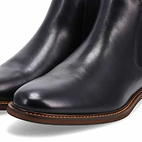 Men's Carmine Leather Chelsea Boot - Black