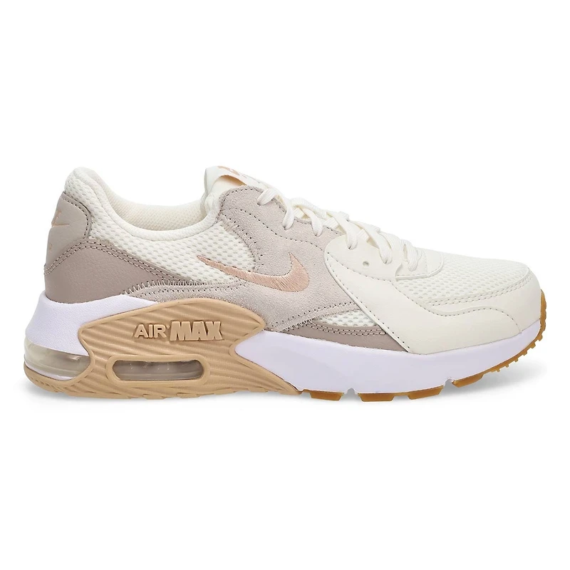 Women's Air Max Excee Sneaker - White/Metallic Pla