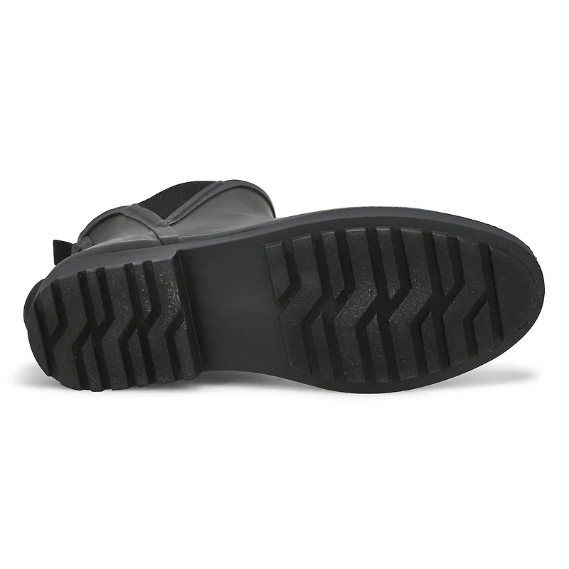 Botte de pluie Chelsea imperméable CHLOE LO, noir,
