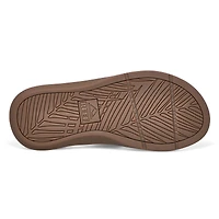 Men's Reef Santa Ana Thong Sandal - Black