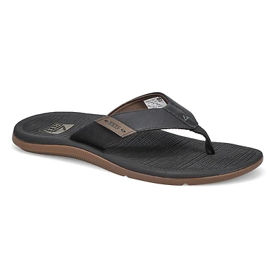 Men's Reef Santa Ana Thong Sandal - Black