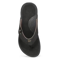 Men's Reef Pacific Thong Sandal - Black/Brown