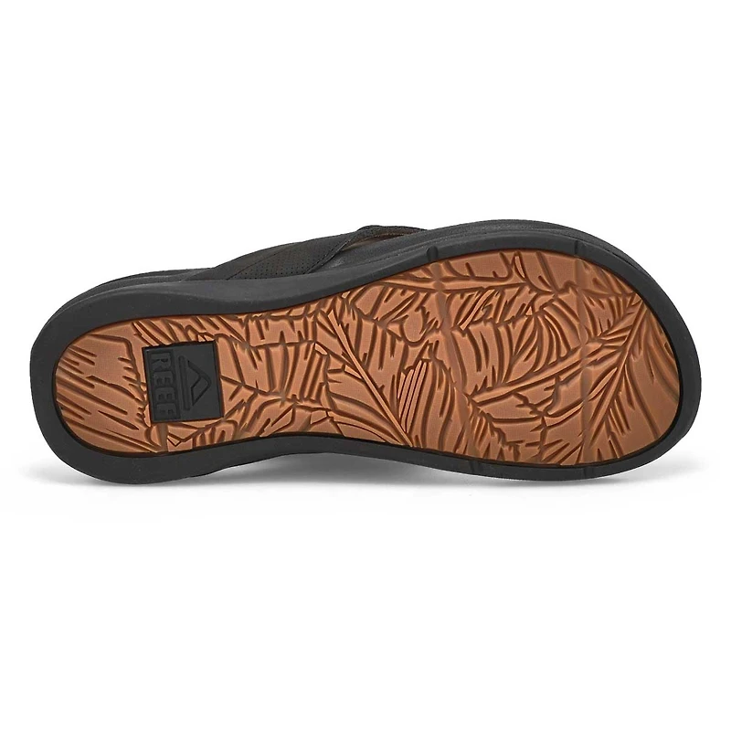 Men's Reef Pacific Thong Sandal - Black/Brown