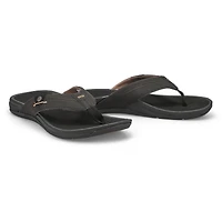 Men's Reef Pacific Thong Sandal - Black/Brown