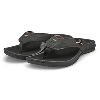 Men's Reef Pacific Thong Sandal - Black/Brown
