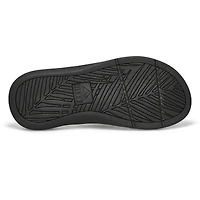 Tongs REEF SANTA ANA, noir intégral, hommes