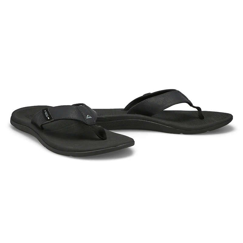 Tongs REEF SANTA ANA, noir intégral, hommes