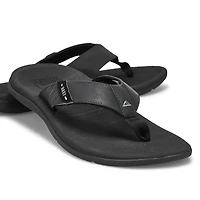 Tongs REEF SANTA ANA, noir intégral, hommes