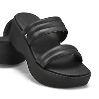 Women's Lofty Lux Hi Platform Sandal - Black